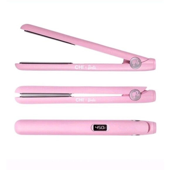 CHI x Barbie Dream Pink Digital Titatium Hairstyling Flat Iron - Picture 1 of 6